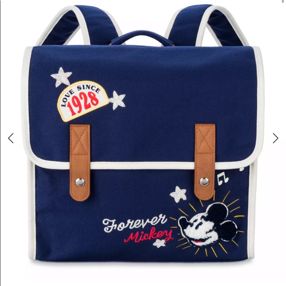 Disney Mickey Mouse Canvas Backpack